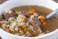 Hearty Beef Barley Soup