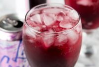 Vibrant Berry Red Wine Spritzer