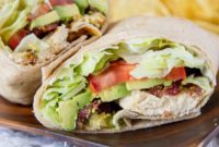 The Ultimate Chicken Club Wrap