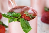 Refreshing Strawberry Moscow Mule