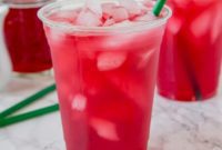 Homemade Starbucks Passion Tea Lemonade