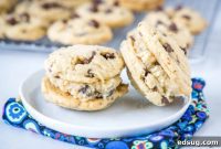 Chocolate Chip Cookie Dough Stuffed Cookies