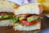 Ultimate Garlic Bread BLT