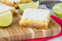 Zesty Lime Margarita Bars