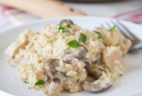 Creamy Chicken and Rice Skillet