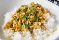 Wok-Kissed Satay Chicken