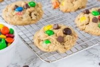Pillowy Soft Monster Cookies