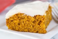 Autumn Pumpkin Squares