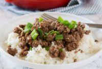 Quick Mongolian Ground Beef Stir-Fry