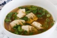 Homemade Wonton Soup