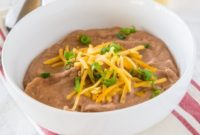 From Scratch Refried Bean Bliss