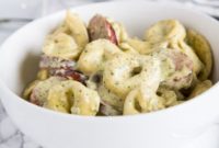Luscious Pesto Tortellini