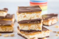 Decadent Chocolate Caramel Nougat Bars