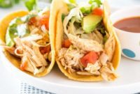 Quick Instant Pot Chicken Tacos