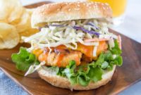Spicy Buffalo Chicken Burger