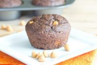 Decadent Chocolate Applesauce Muffins