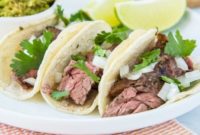 Zesty Flank Steak Tacos