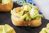Zesty Avocado Bruschetta