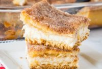 Cinnamon Sugar Sopapilla Cheesecake Bars