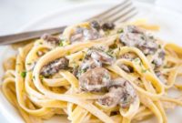 Velvety Mushroom Pasta