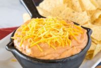 Effortless Refried Bean Dip