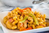 Sizzling Creamy Chicken Fajita Pasta
