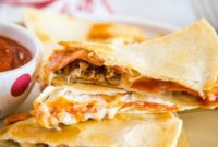 Ultimate Pizza Quesadilla