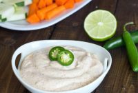 Fiery Chili Lime Yogurt Dip