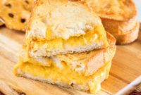 Crispy Air Fryer Grilled Cheese