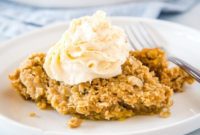 Spiced Pumpkin Crisp