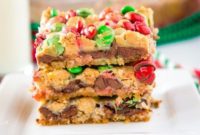 Yuletide Magic Cookie Bars