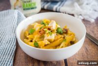 Creamy Chicken Bacon Ranch Pasta