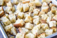 Crispy Homemade Croutons