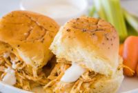 Buffalo Chicken Sliders