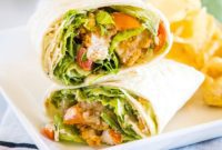 Ultimate Chicken Caesar Wraps