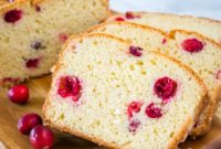 Zesty Cranberry Orange Loaf