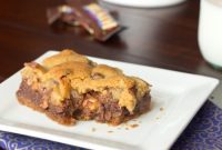 Gooey Chocolate Chip Toffee Dream Bars