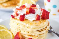 Sunshine Lemon Pancakes