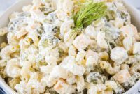 Tangy Dill Pickle Pasta Perfection