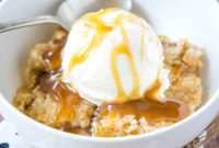 Golden Apple Crumble Delight