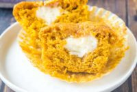 Pumpkin Cream Cheese Swirl Muffins