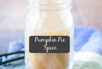 Warm Pumpkin Spice Mix