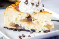Decadent Chocolate Chip Cookie Dough Cheesecake