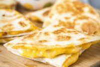 Melty Cheese Quesadilla