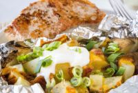 Foil Packet Grilled Potatoes