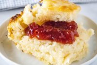 Golden Butter Bath Biscuits