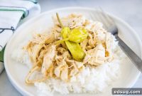 Slow Cooked Mississippi Chicken