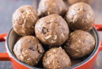 Power Chocolate Protein Bites