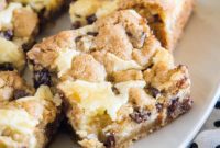 Choc-Chip Cheesecake Dream Bars