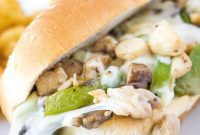 Philly Chicken & Cheese Hoagie